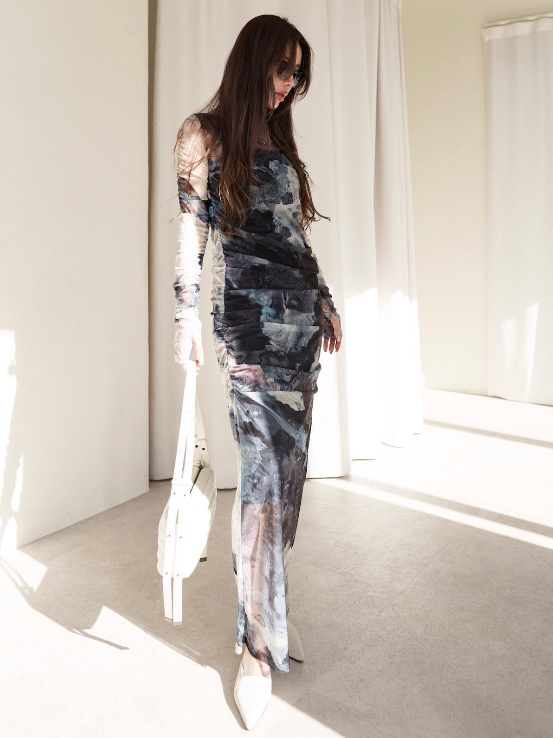 Nuance Sheer Dress