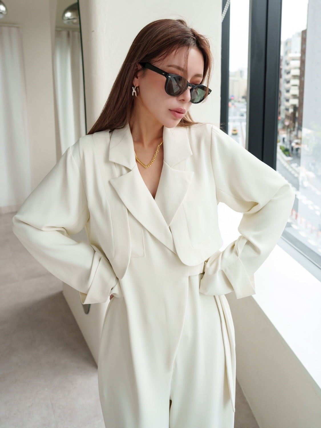 ジャケット&Jumpsuit セットアップ