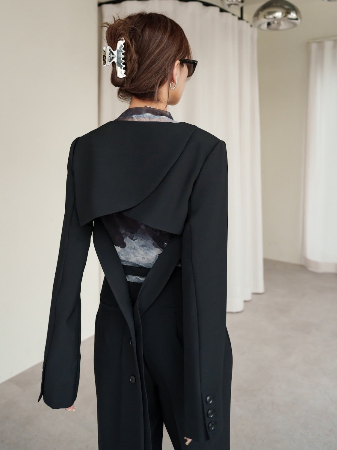 Back Design Short Jacket