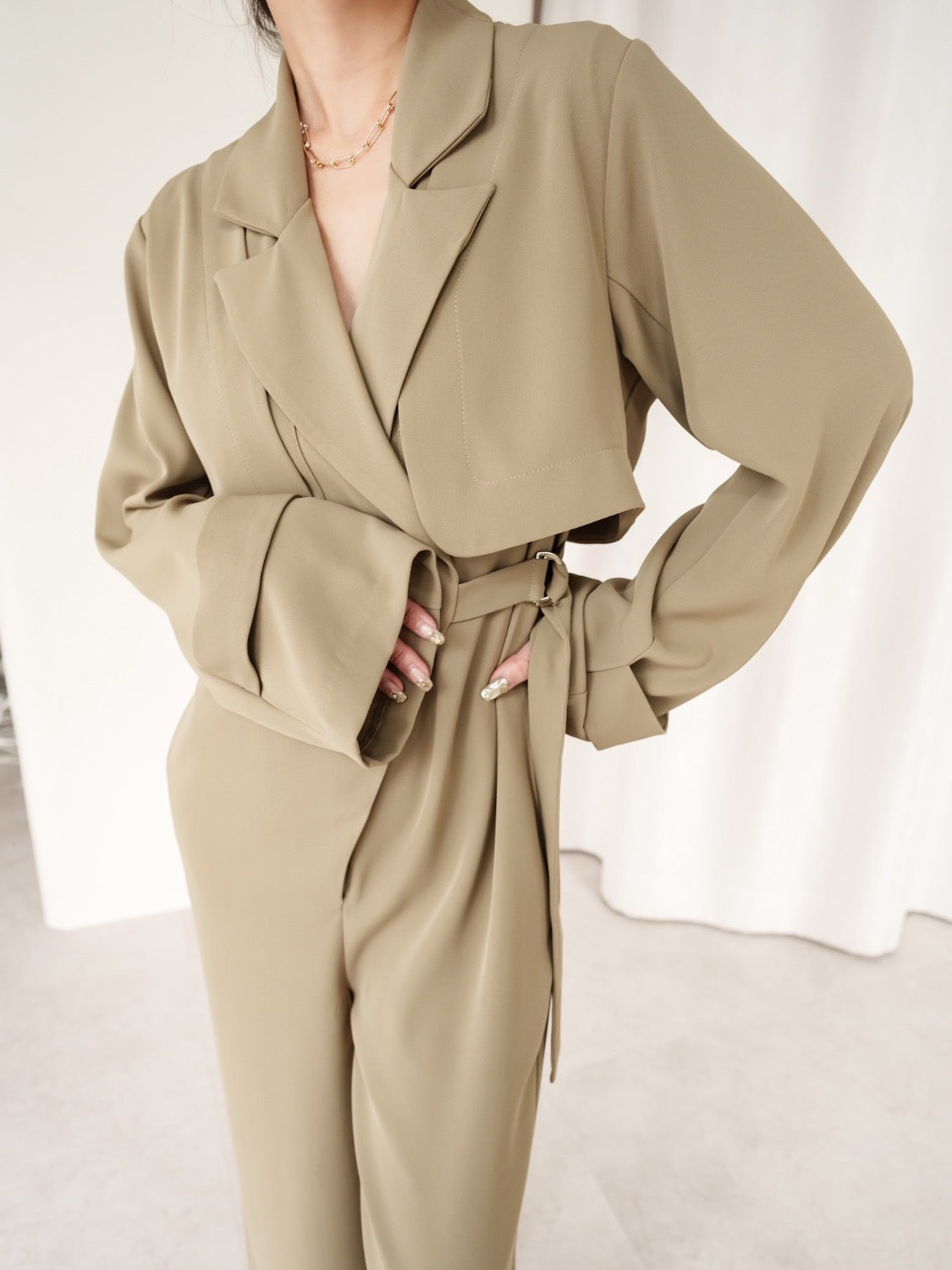 Jacket & Jumpsuit Set