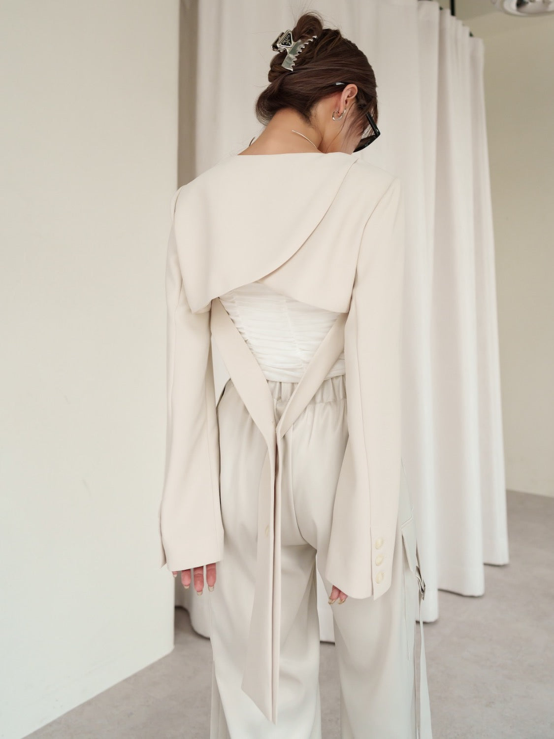 Back Design Short Jacket