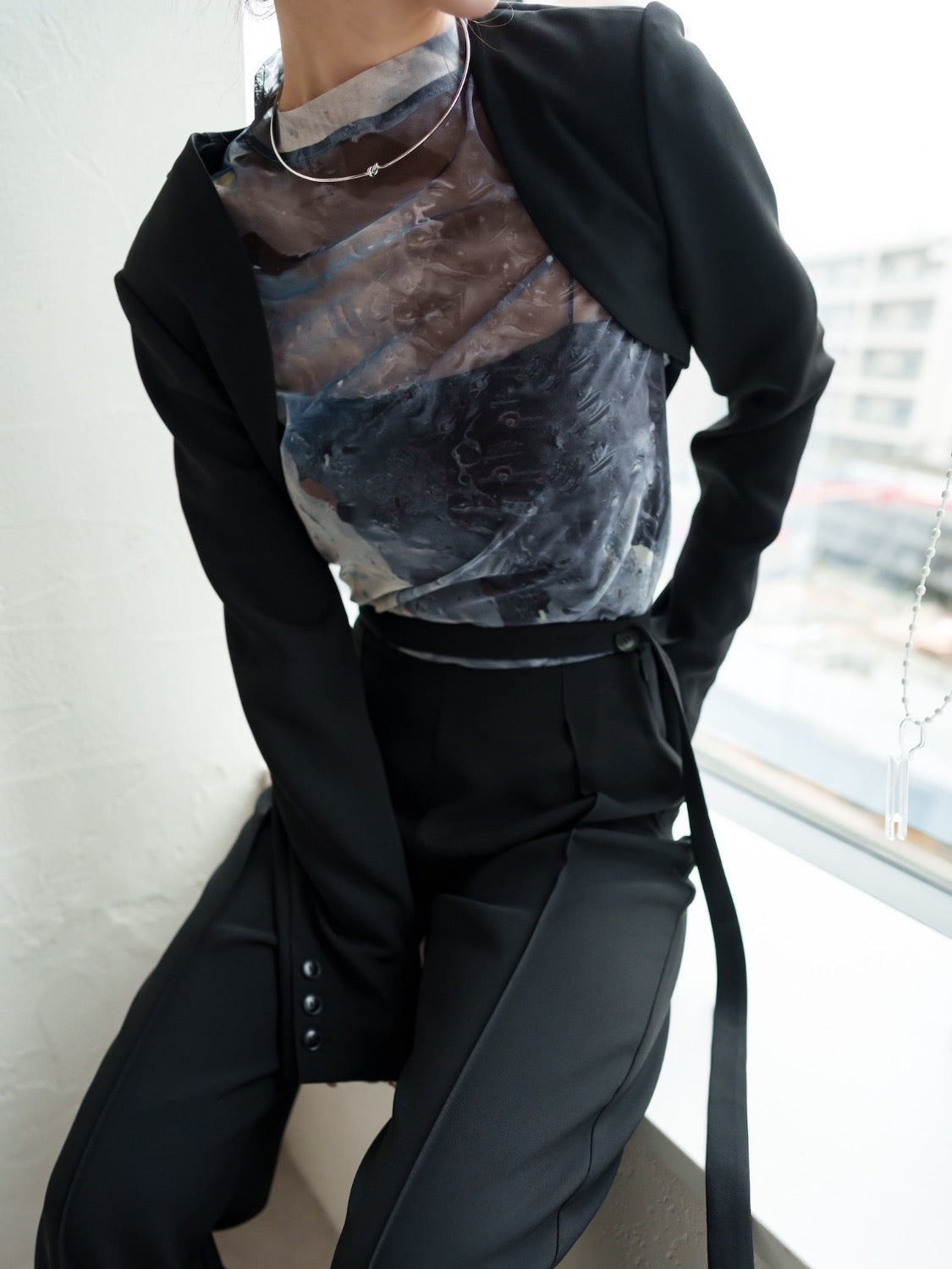 ウエストマーク Wide スラックス