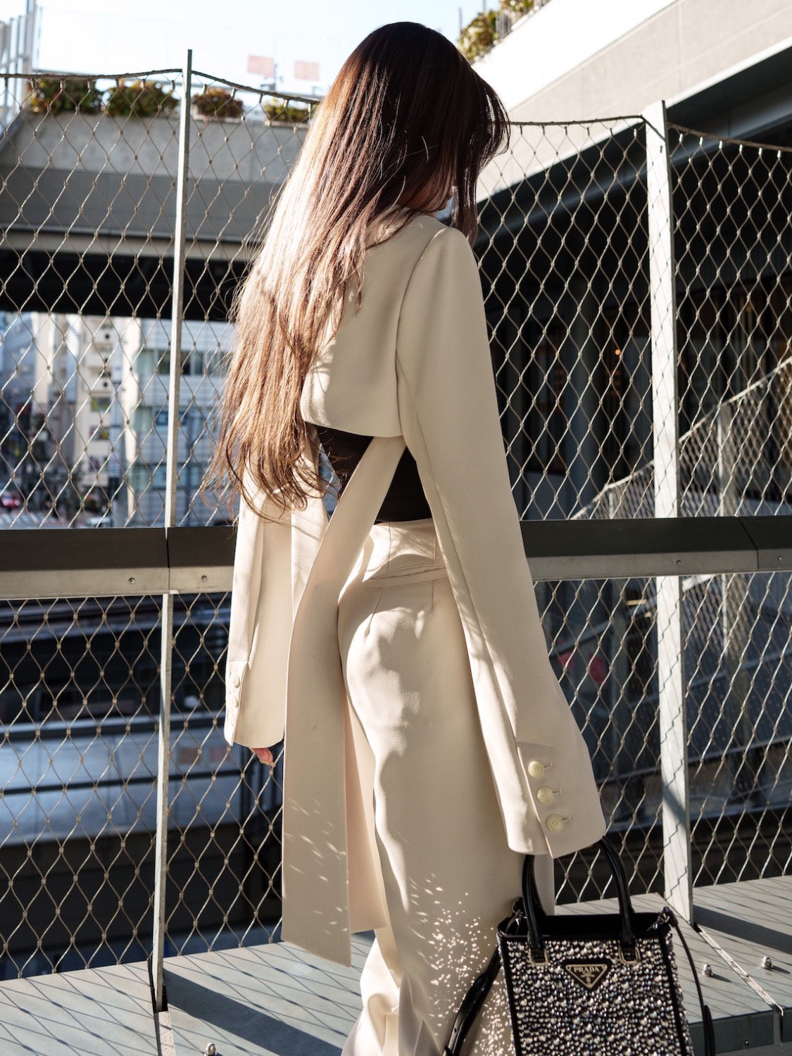 ウエストマーク Wide スラックス