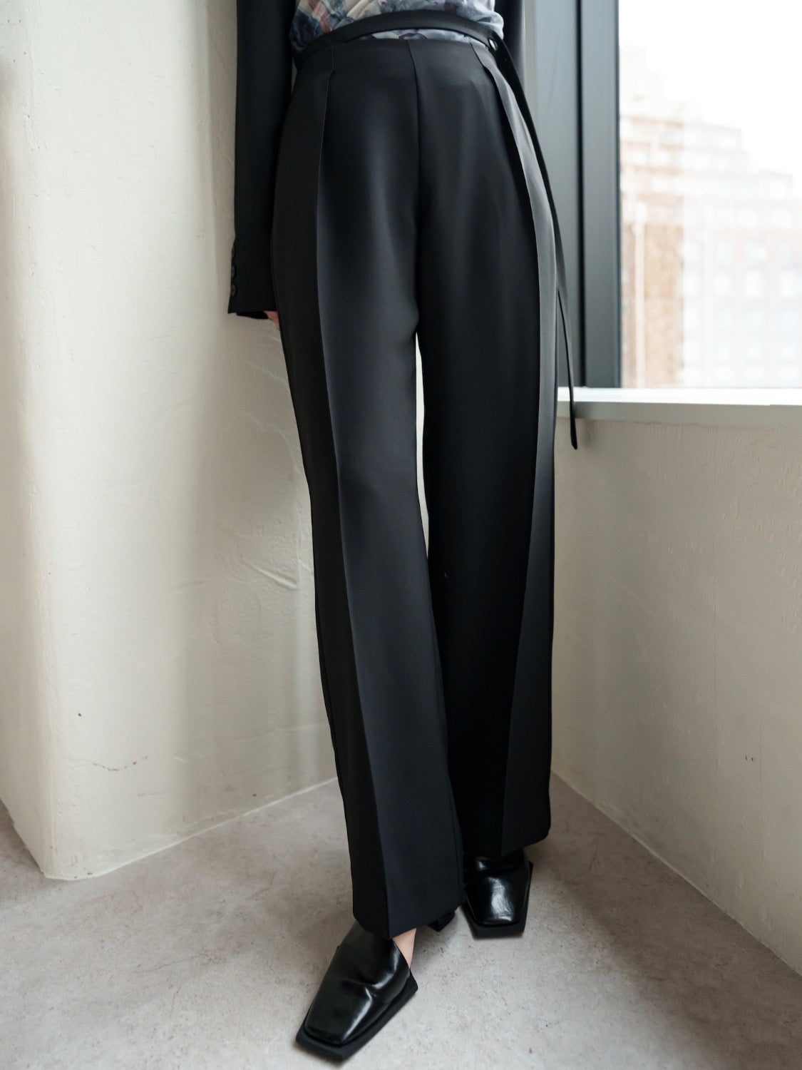 MODEL:159cm<br>着用サイズ:0<br>COLOR:ブラック