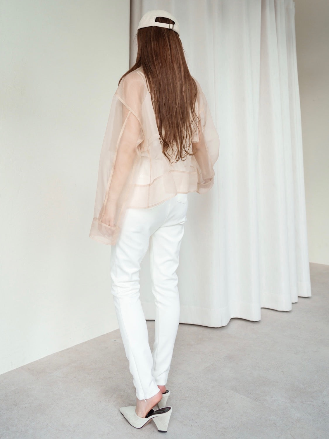 シアー ジップ Shirt