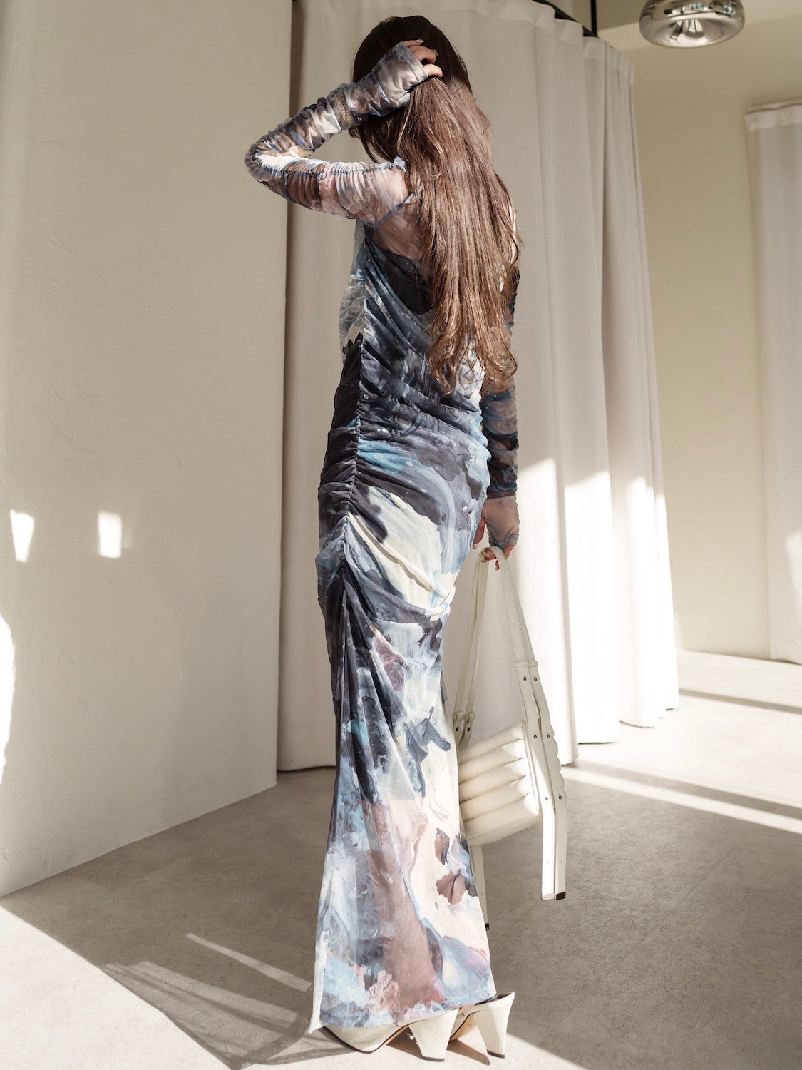 Nuance Sheer Dress