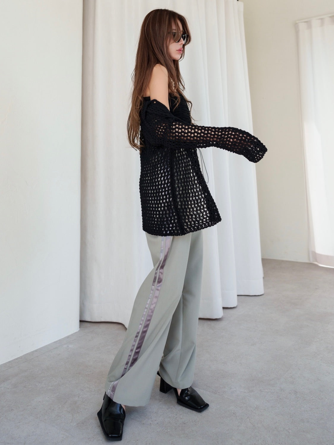 Crochet Summer Knit Cardigan