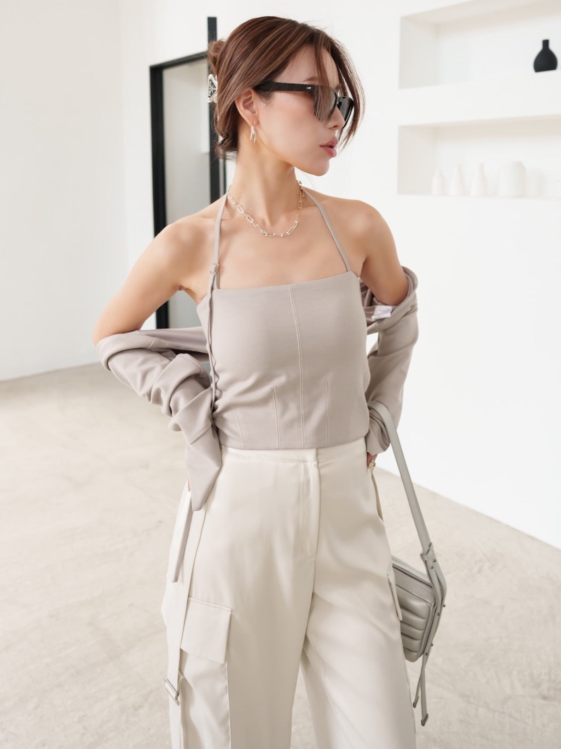 コルセットライク Short ジャケットセット