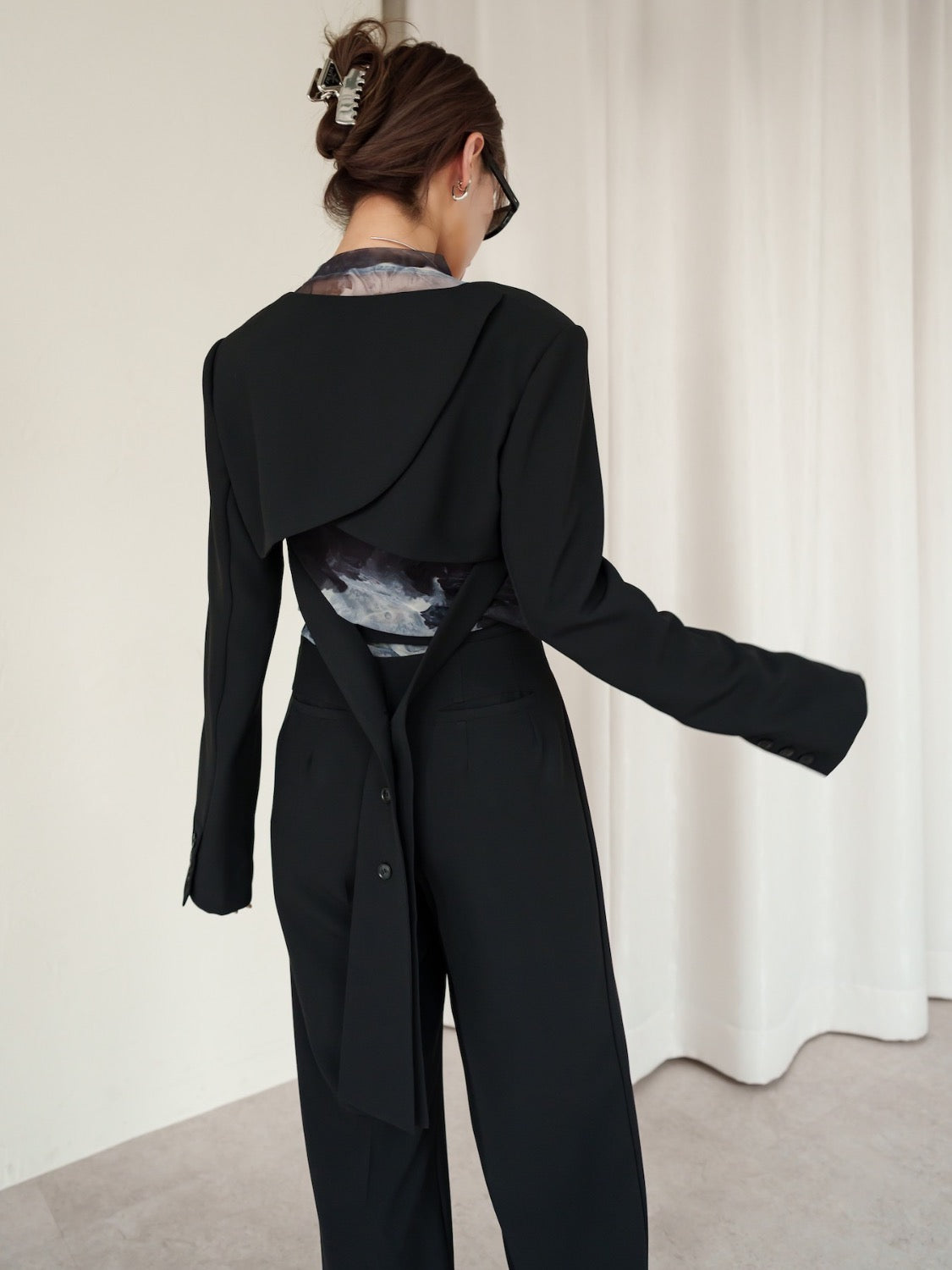 Back Design Short Jacket