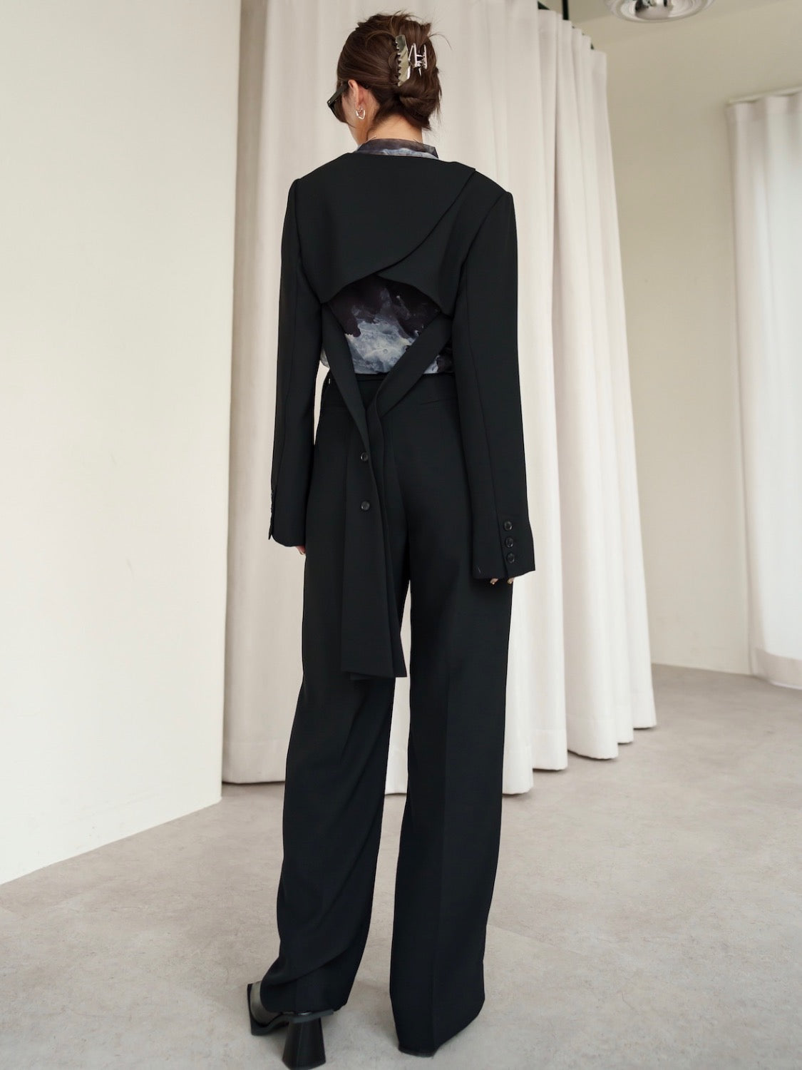 ウエストマーク Wide スラックス