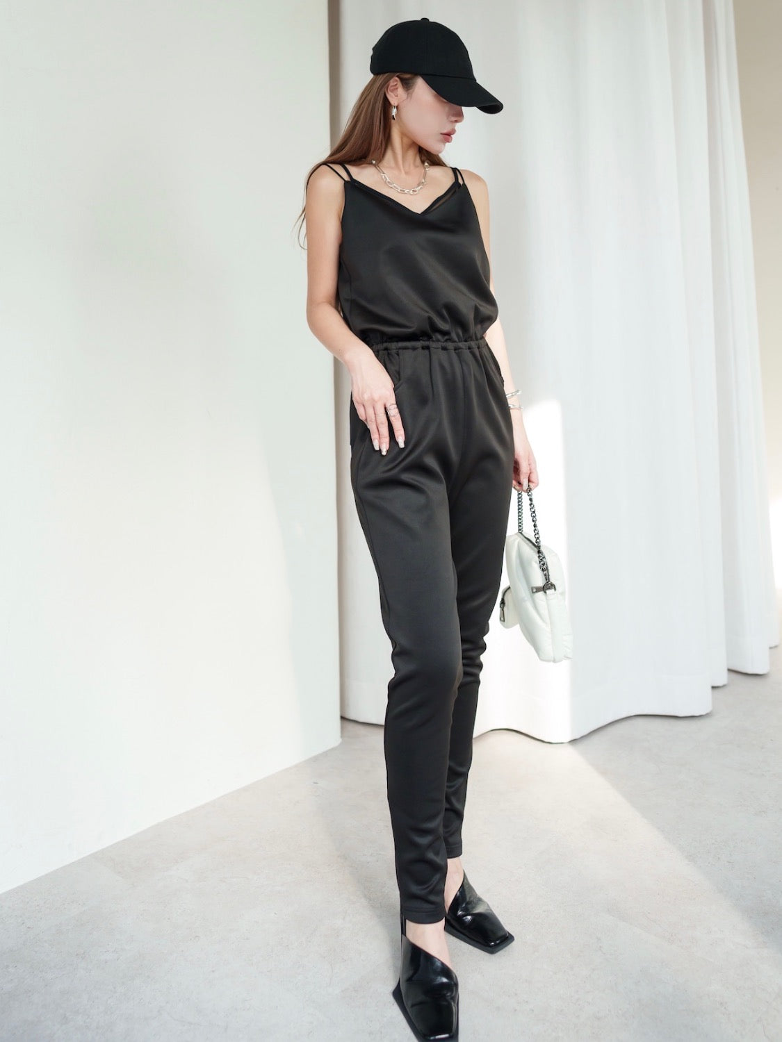 Layered Camisole All-in-One