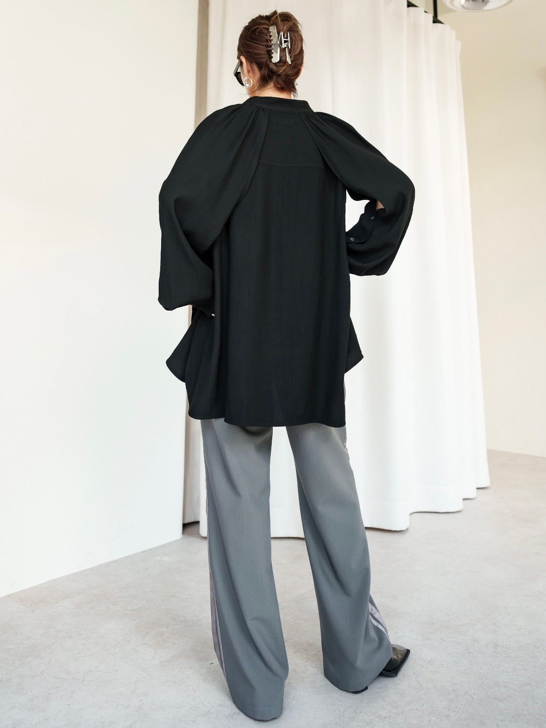 Waist Draw Line Pants