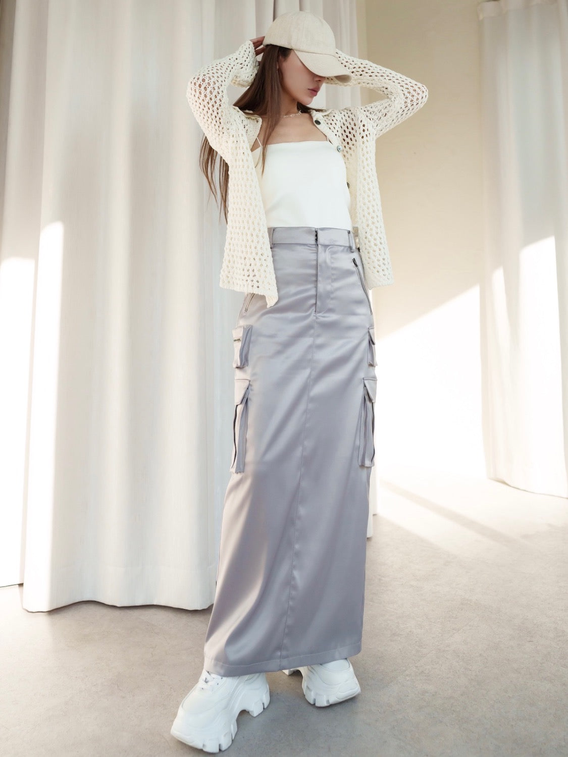 Crochet Summer Knit Cardigan