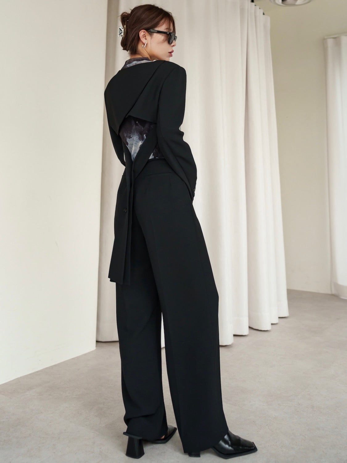 ウエストマーク Wide スラックス