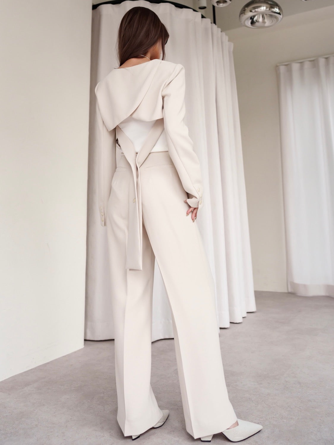 ウエストマーク Wide スラックス