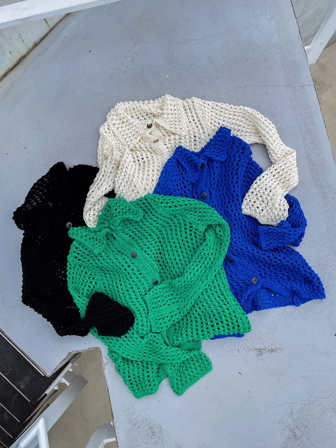 Crochet Summer Knit Cardigan