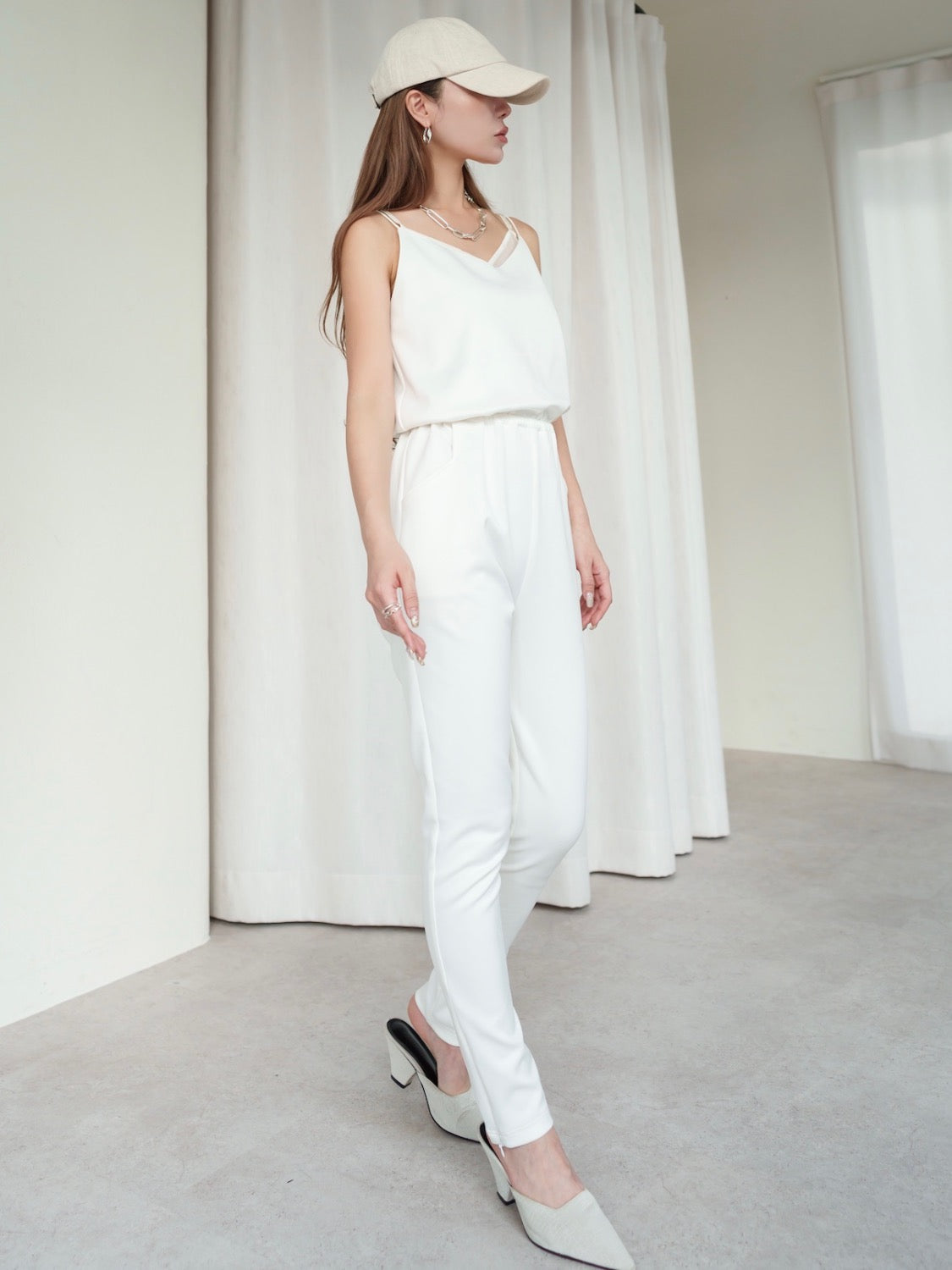 Layered Camisole All-in-One