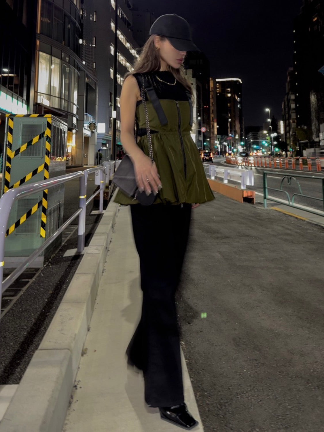 ワイド デニム Pants
