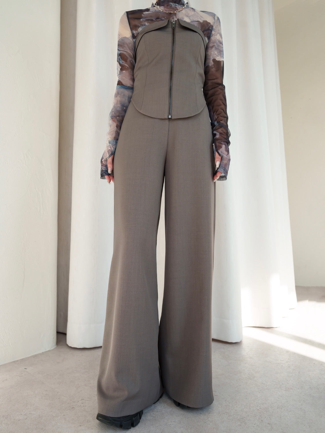 Zip Bear & Pants Set-up