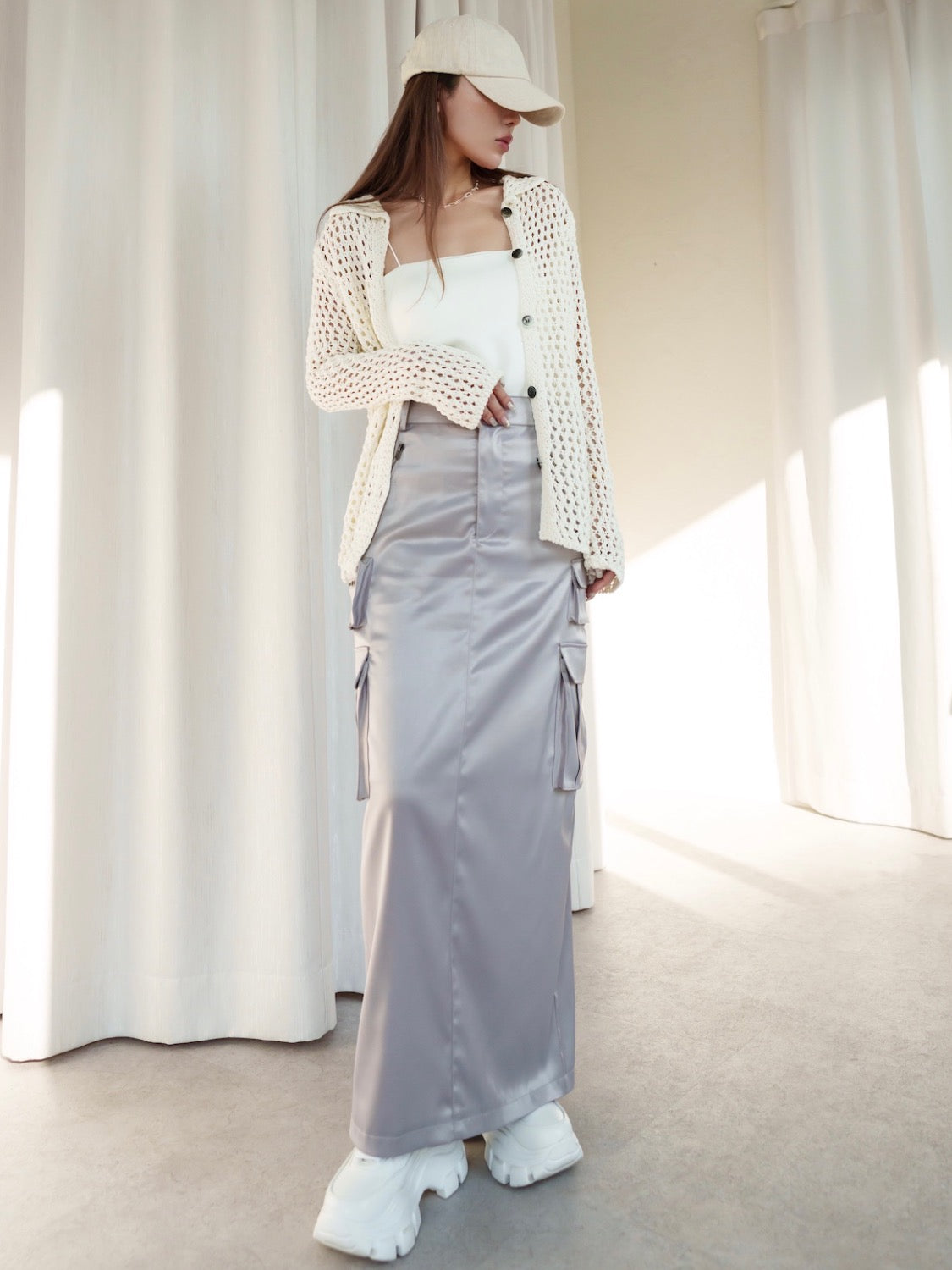 Crochet Summer Knit Cardigan