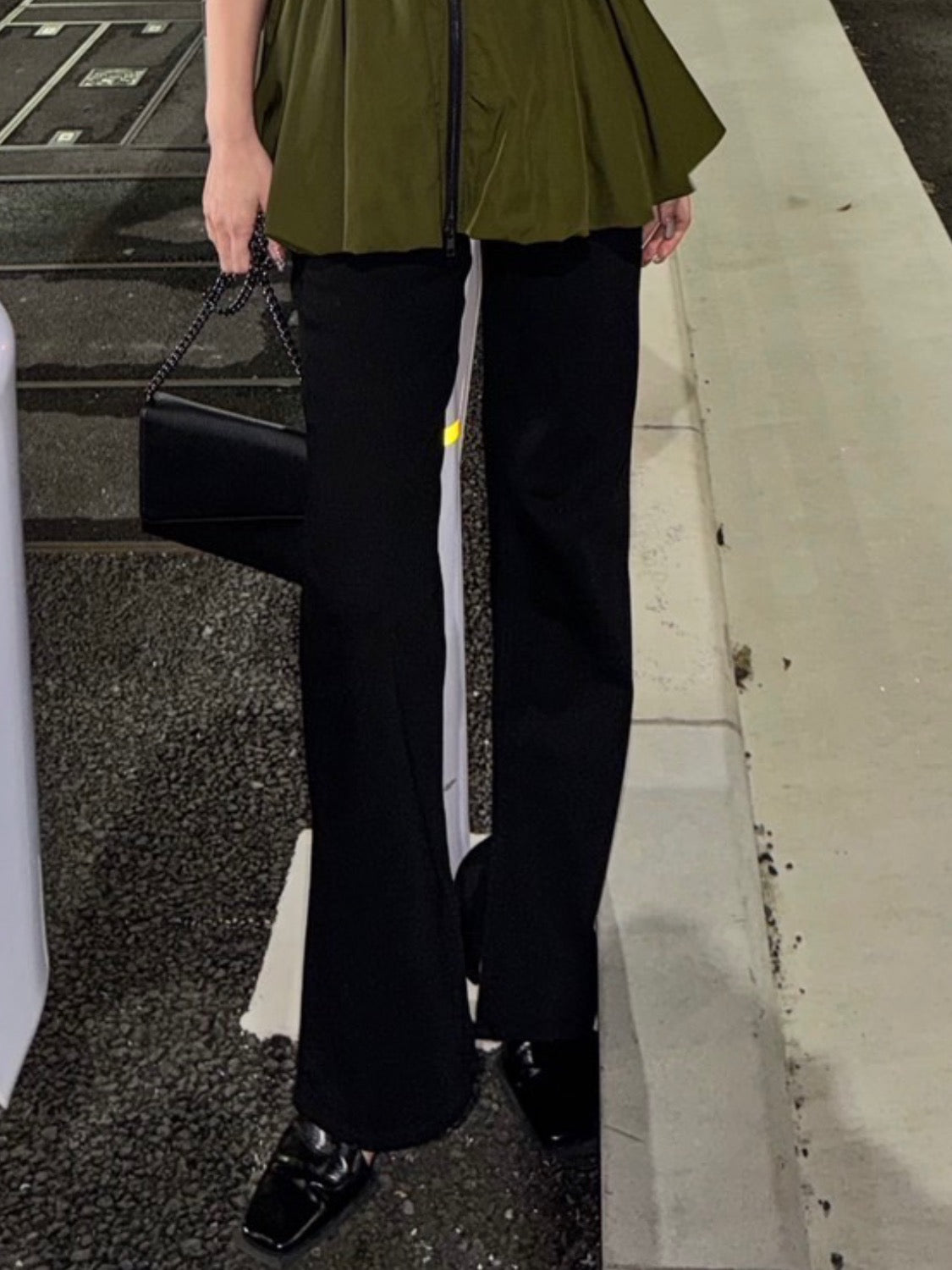 ワイド デニム Pants