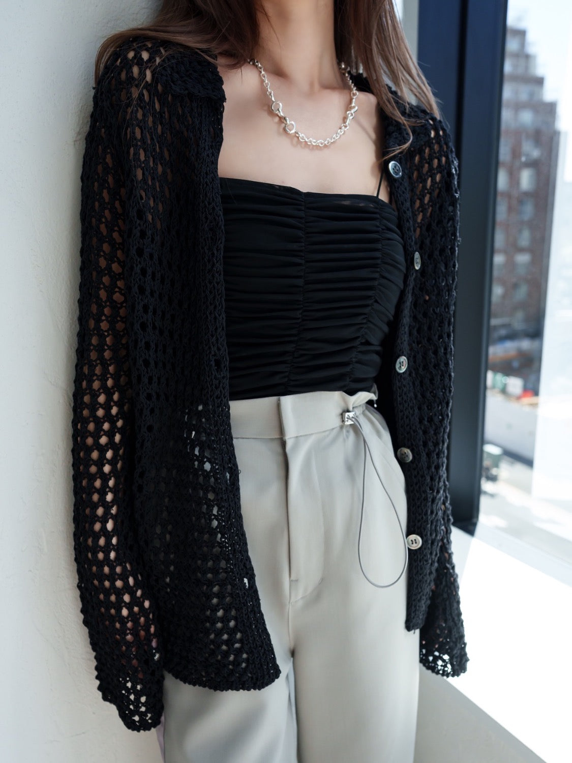 Crochet Summer Knit Cardigan