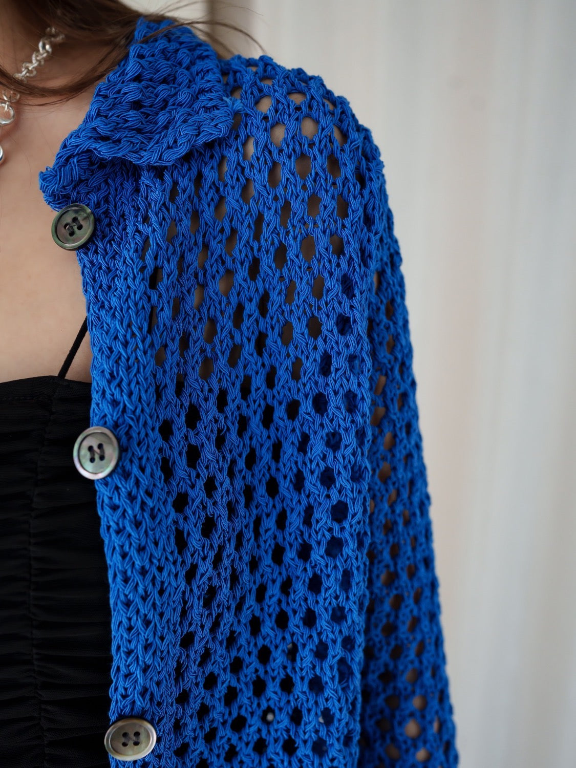 Crochet Summer Knit Cardigan