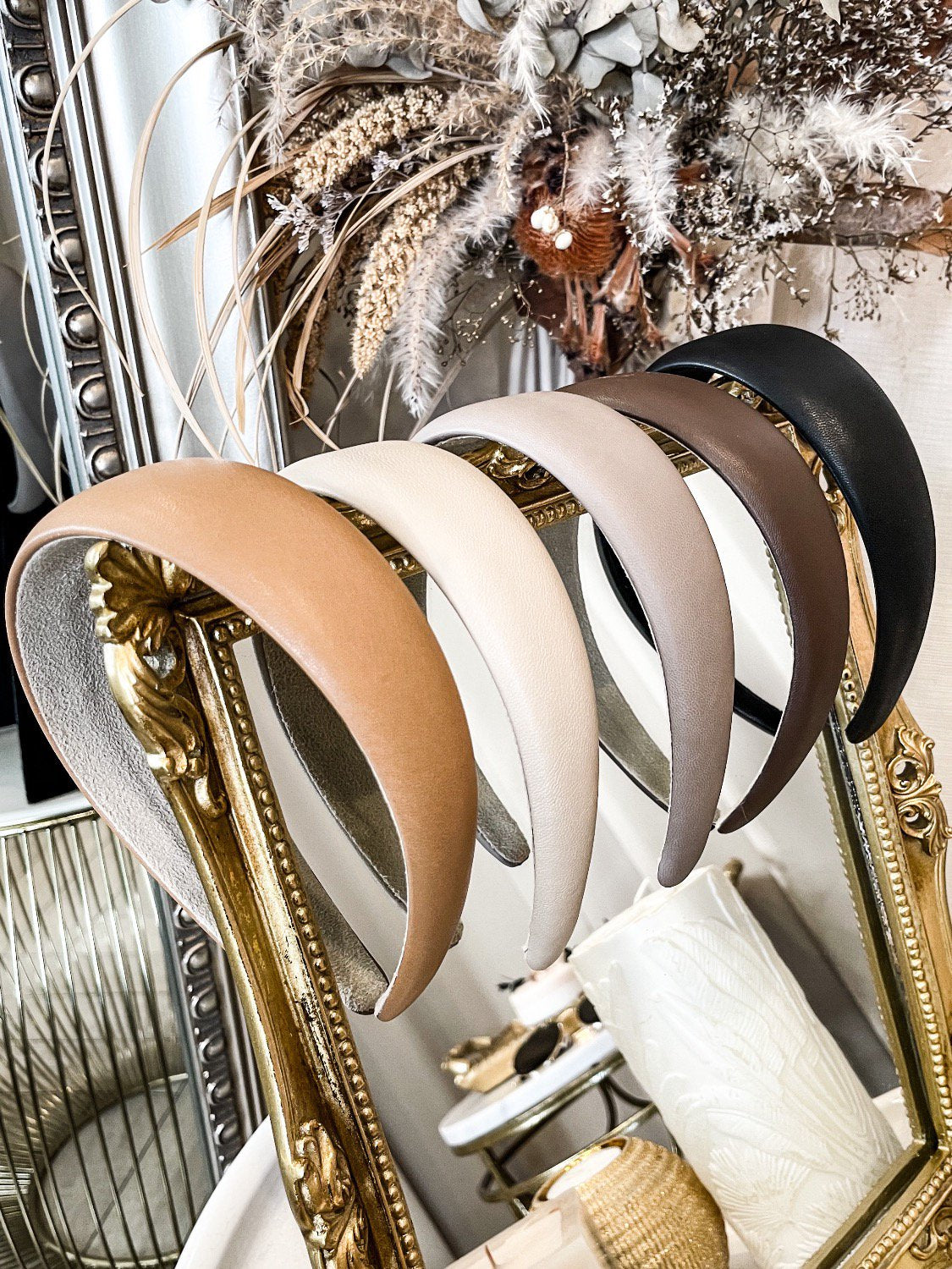 Soft Eco Leather Head Band