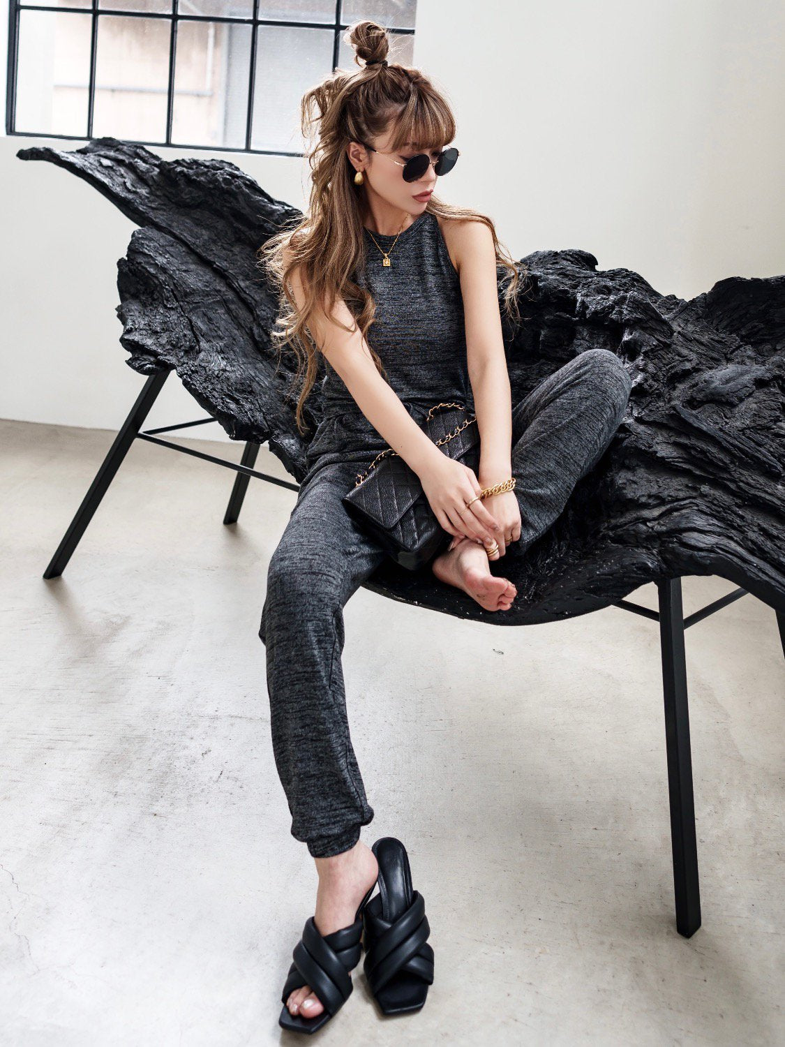 Relaxed Jogger Pants Set-up