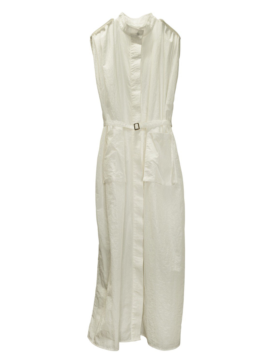 2way long gilet dress