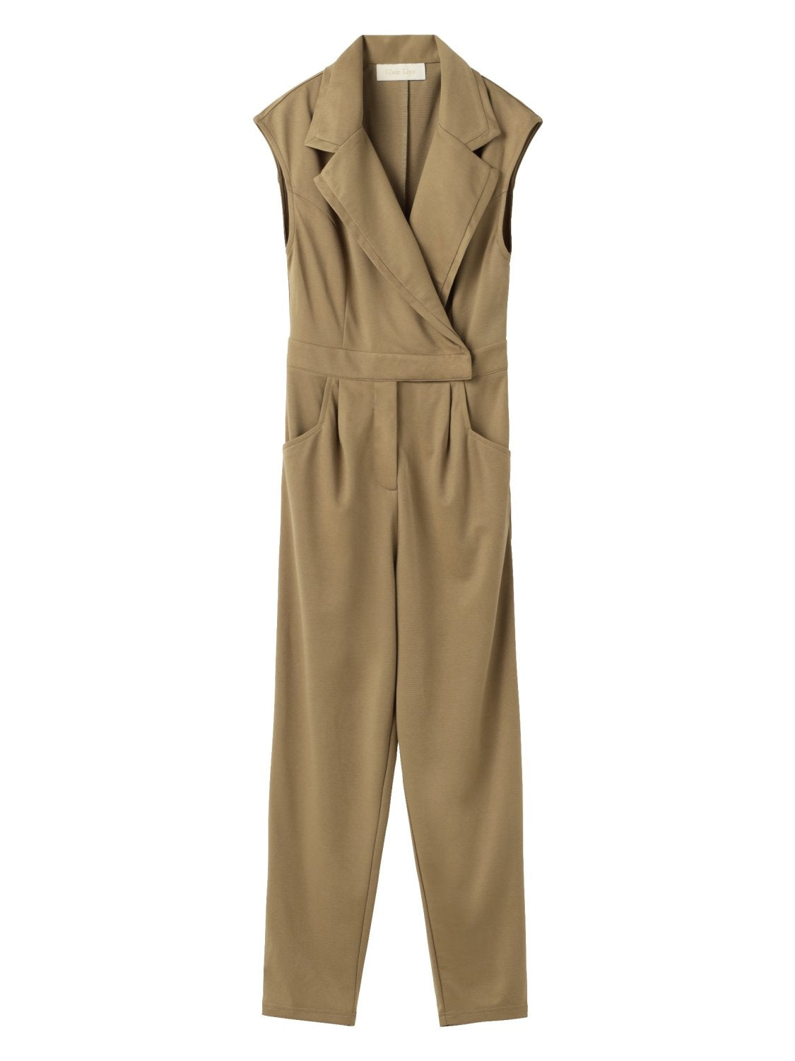 ノッチドカラー Jumpsuit