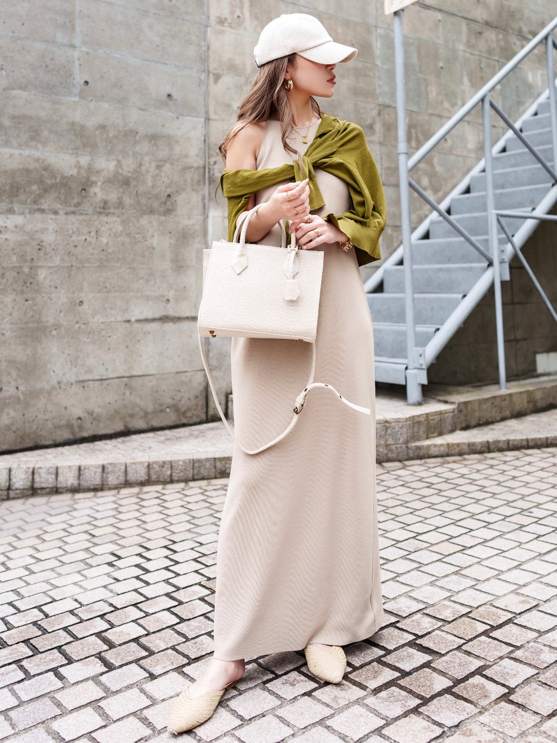 2way シースルー カーディガン