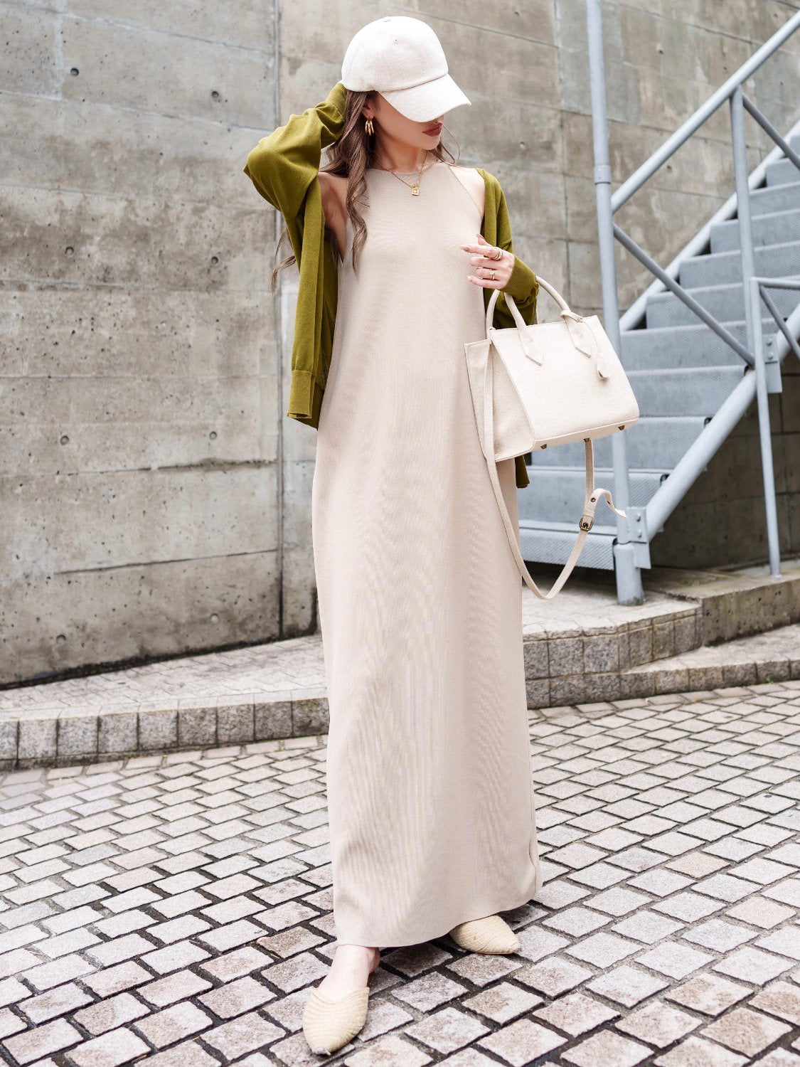 2way シースルー カーディガン