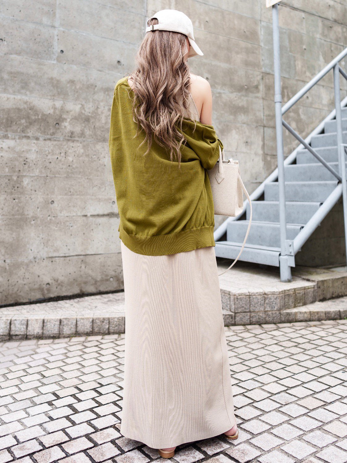 2way シースルー カーディガン