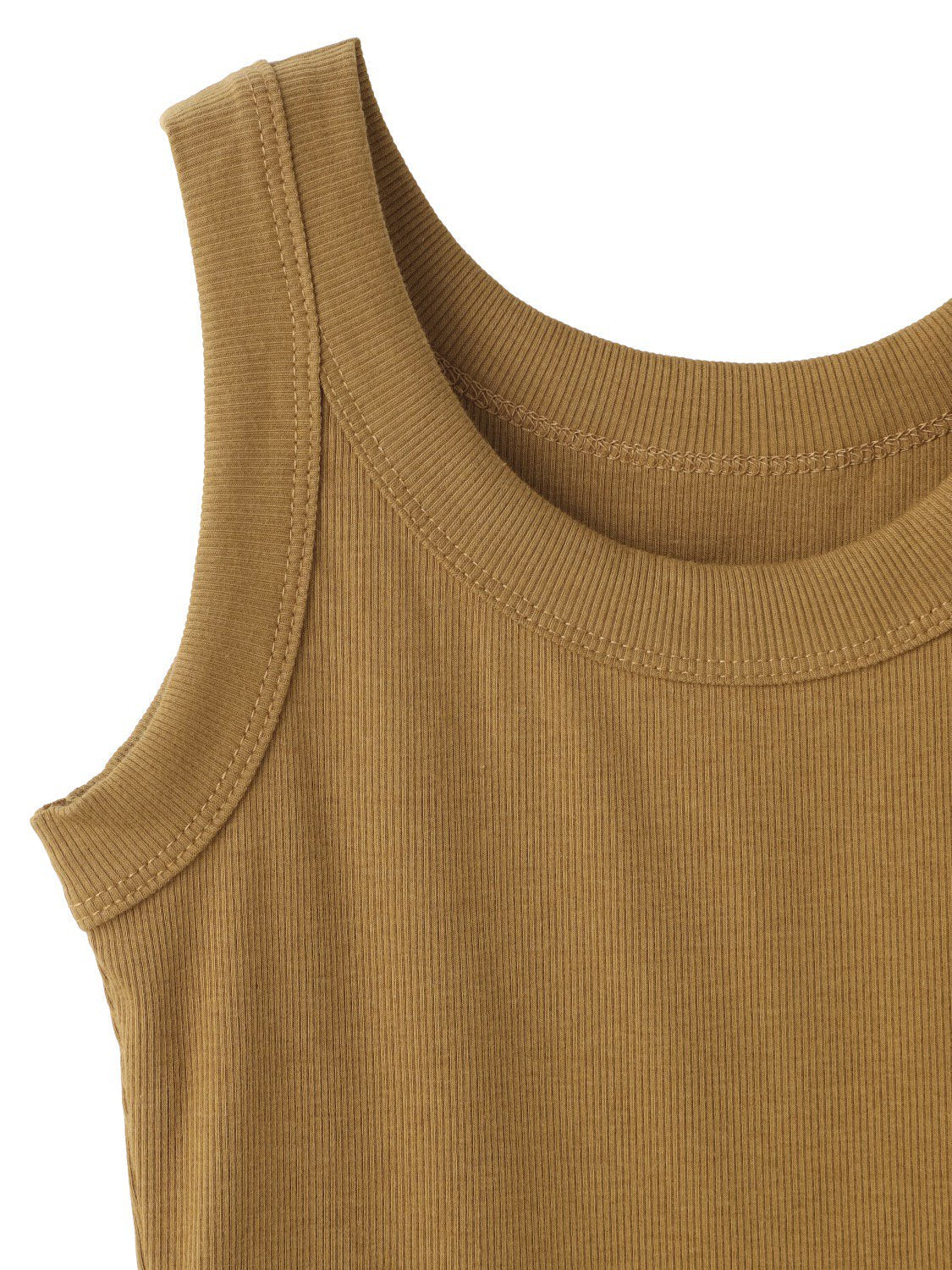 Basic ナローリブ フィット タンク