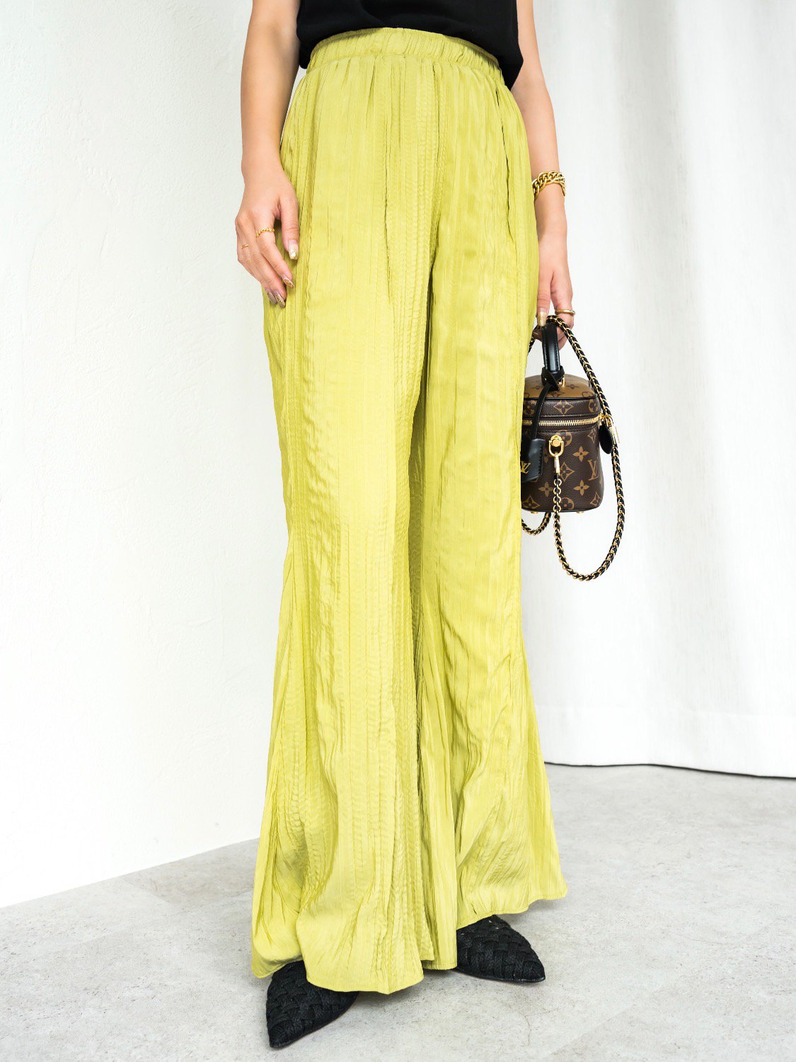 Random Pleats Bottom