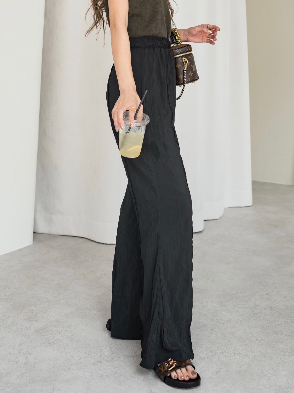 Random Pleats Bottom