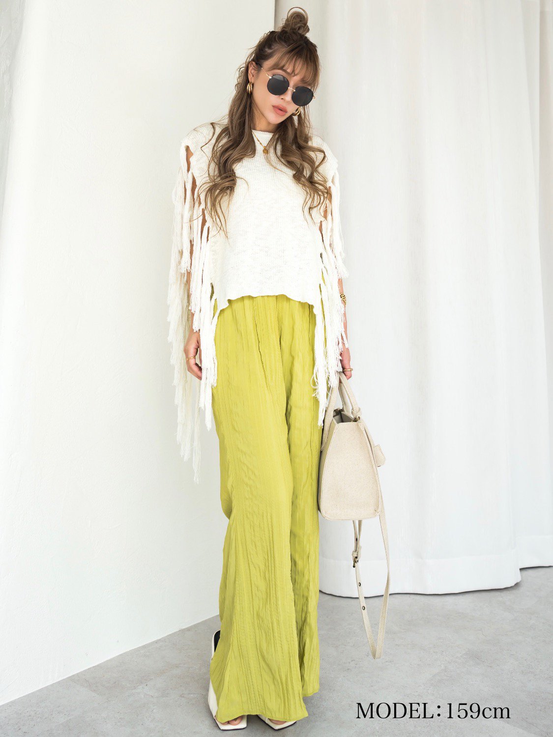 ランダム Pleats ボトム