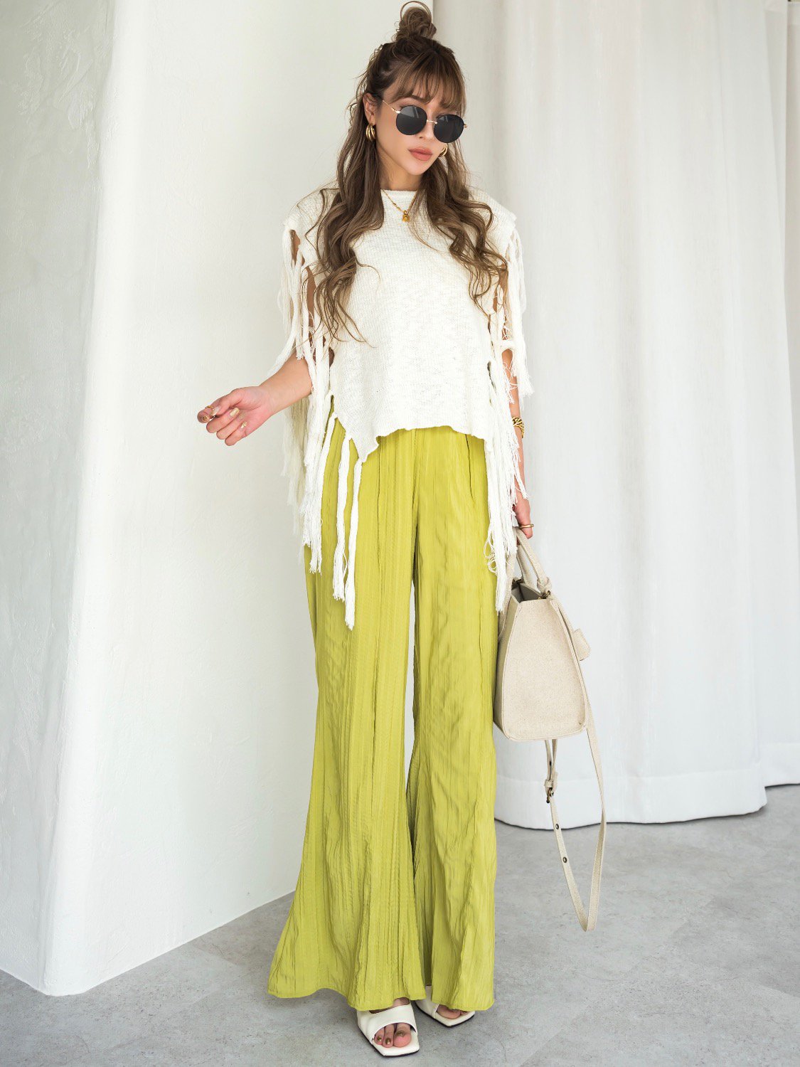 Random Pleats Bottom