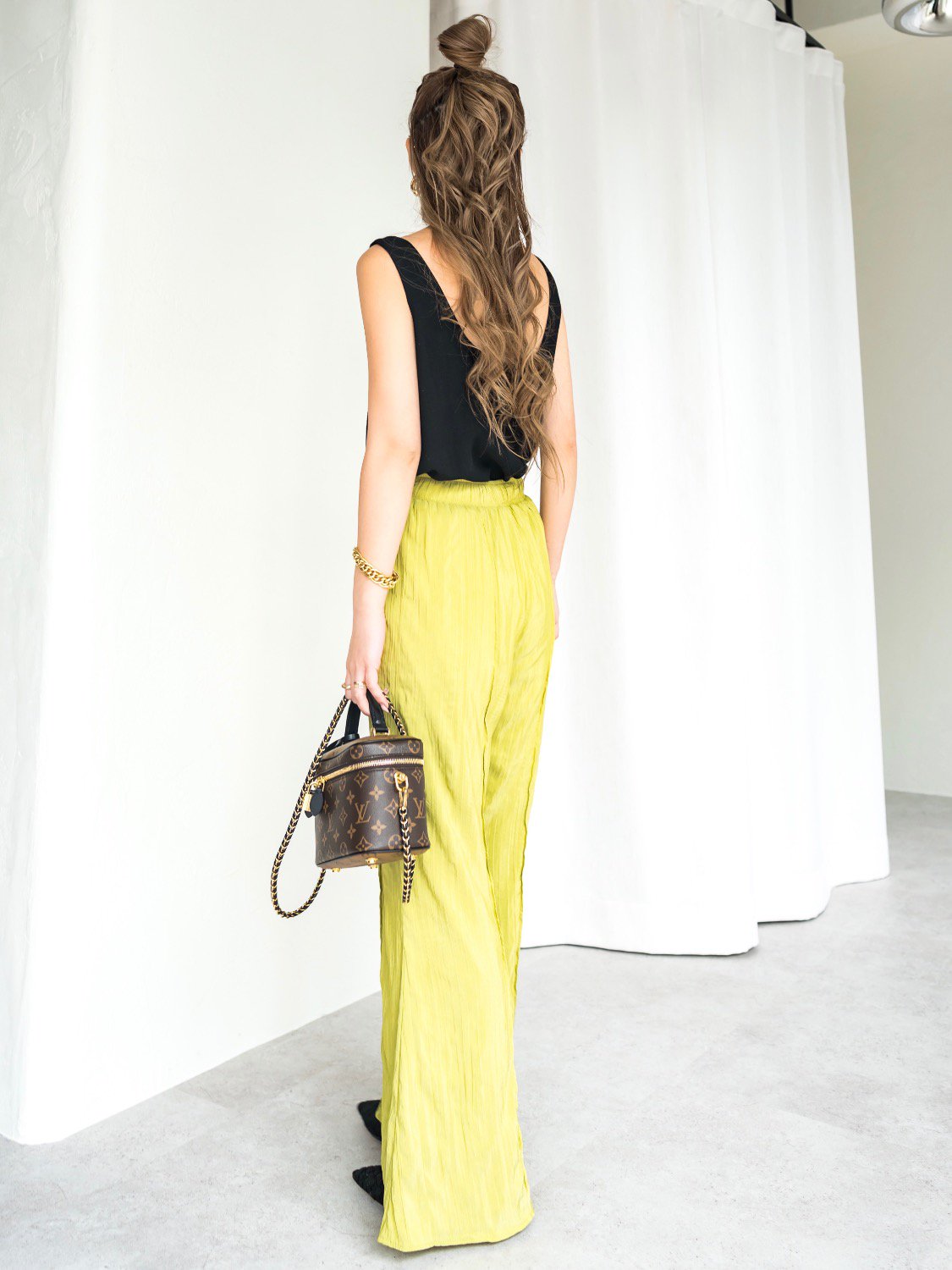 ランダム Pleats ボトム