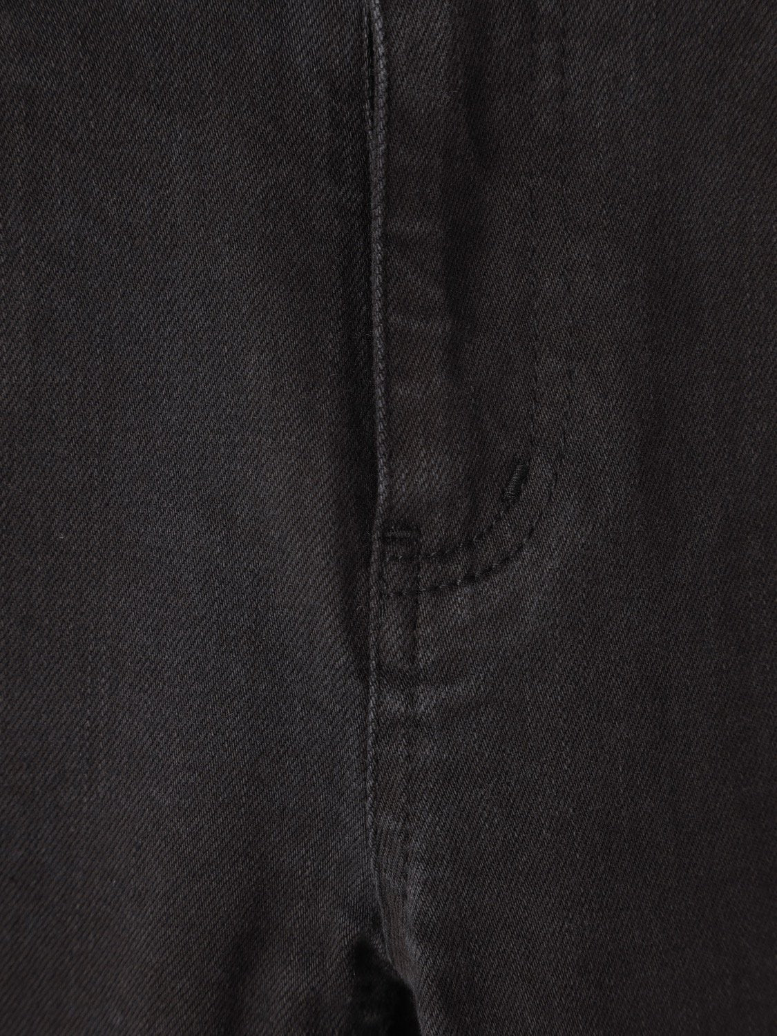 Hem-Damage Black Skinny