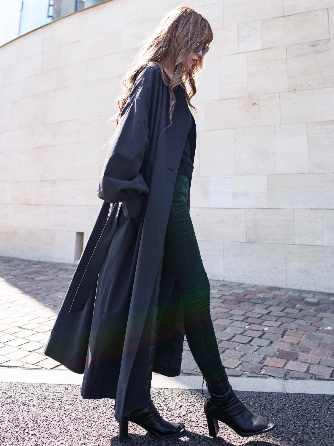 3way レイヤード トレンチコート