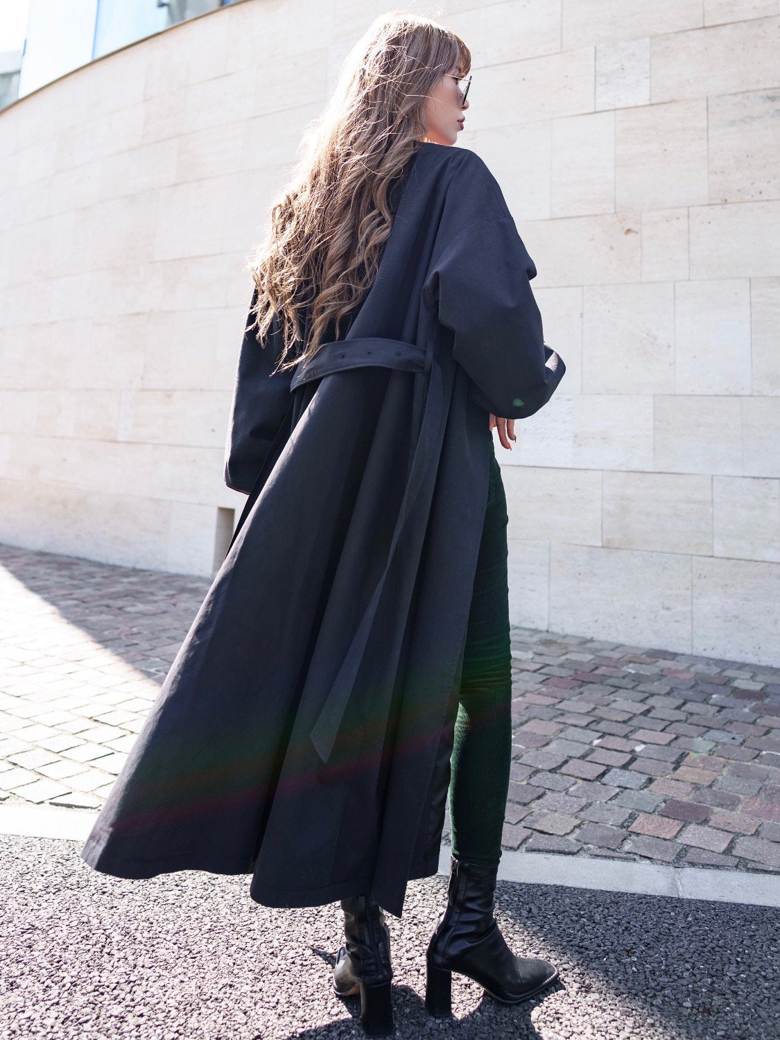 3way レイヤード トレンチコート