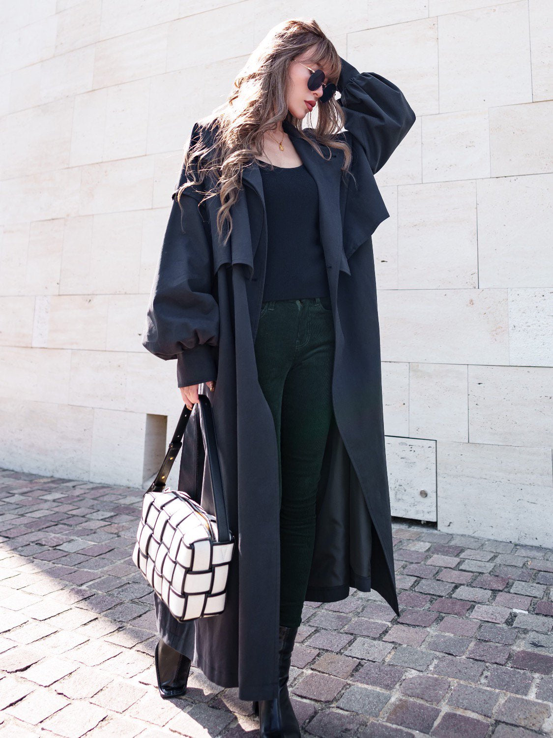 3way レイヤード トレンチコート