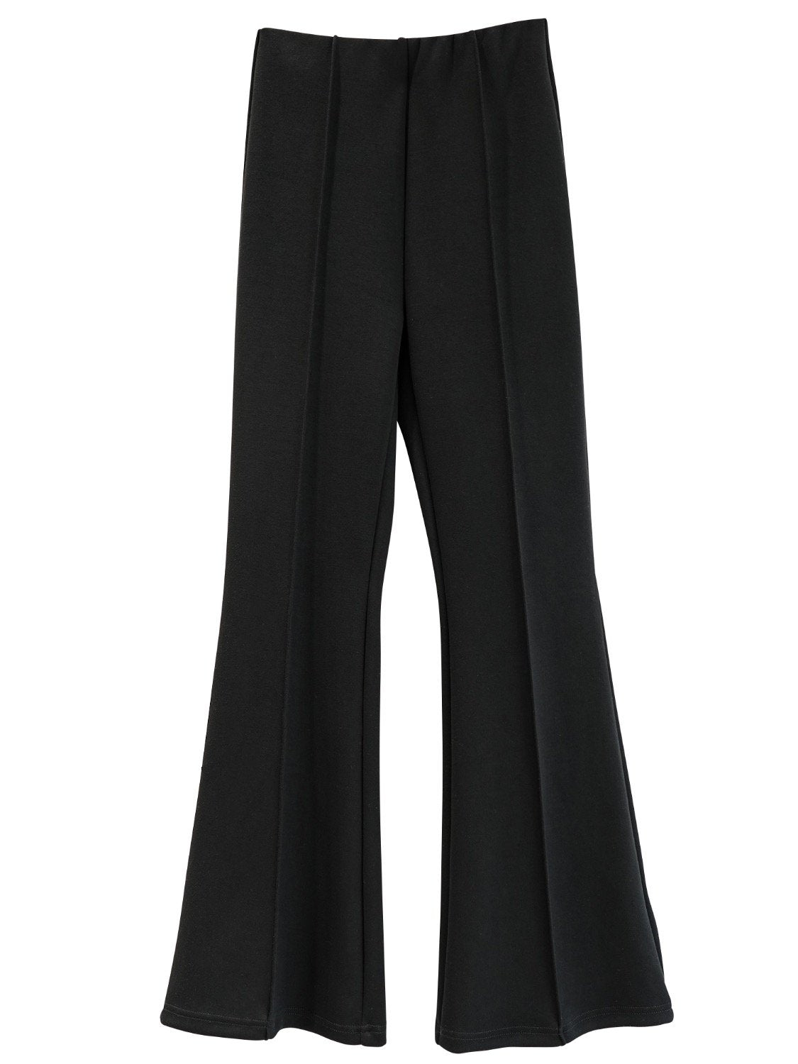 Jersey flare bottom