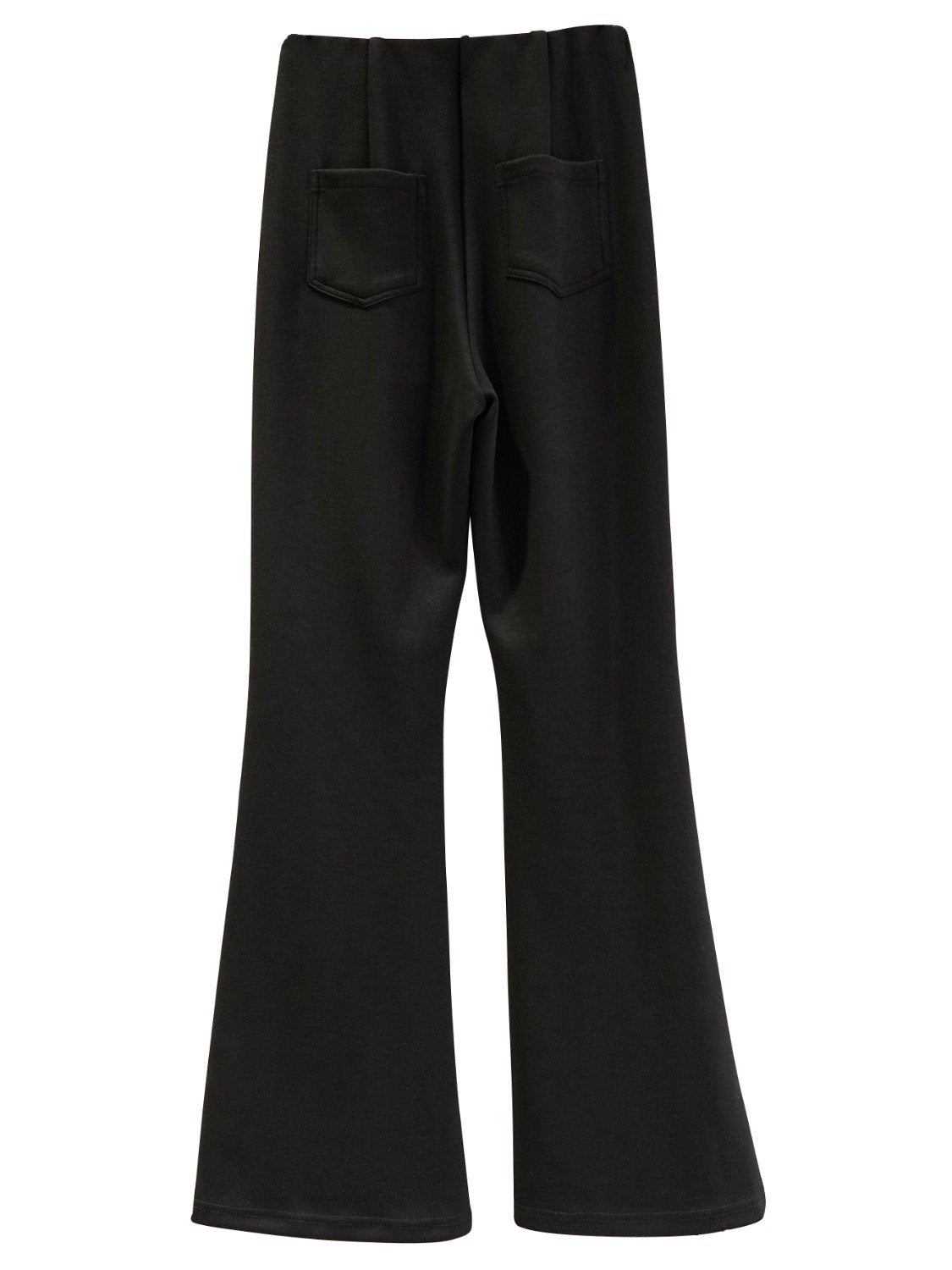 Jersey flare bottom