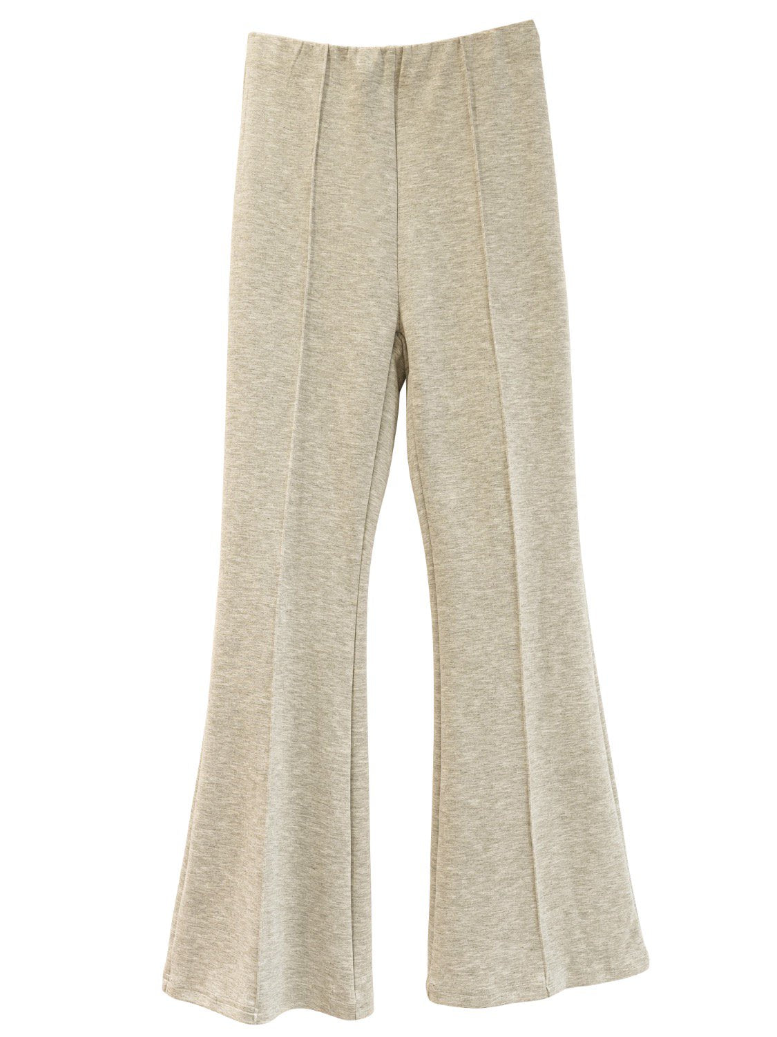 Jersey flare bottom