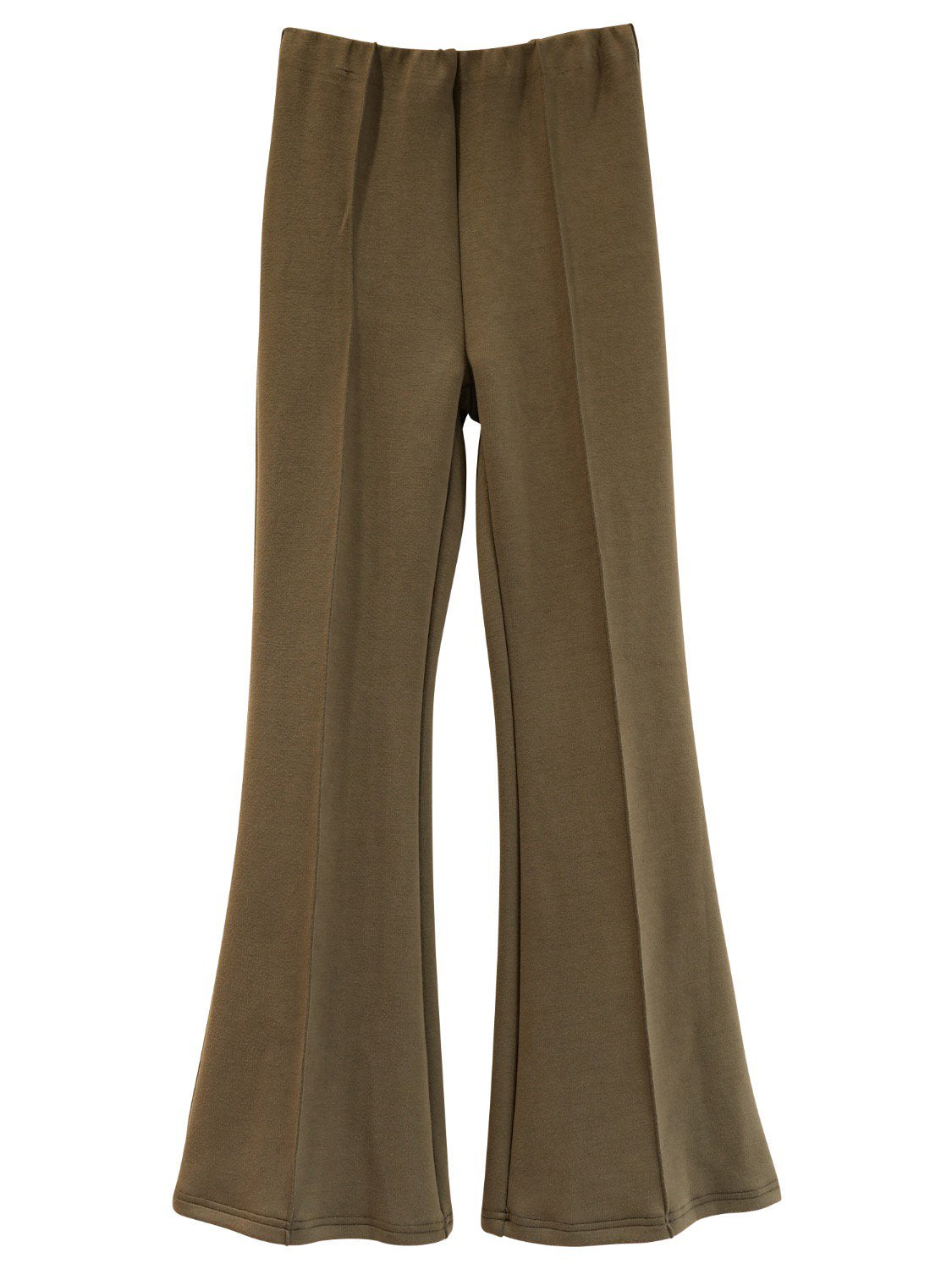 Jersey flare bottom
