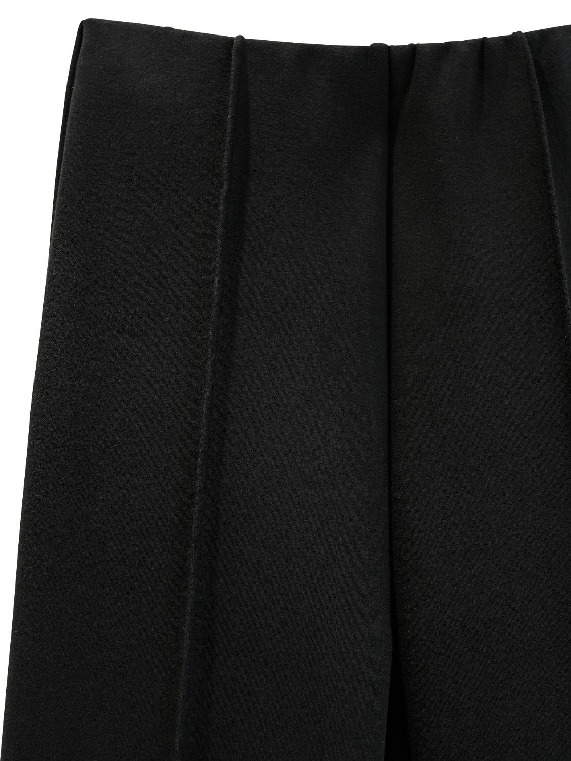 Jersey flare bottom