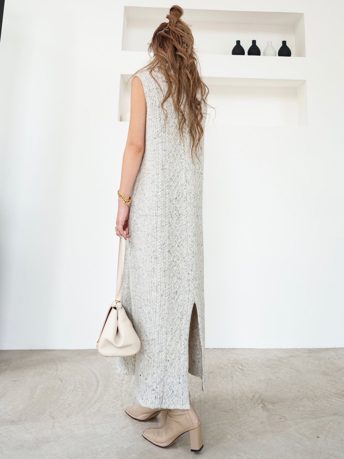 MIX-color ケーブル ワンピース